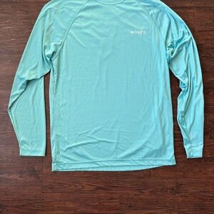 Columbia PFG Aqua Long Sleeve Shirt